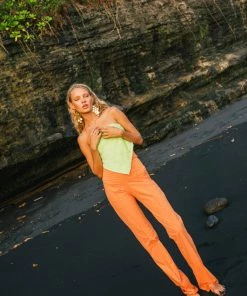 Mais X Frida Nika Orange Pants All Products
