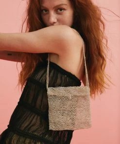 Mais X Frida All Products Silver Disco Bag