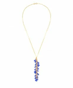 Mais X Frida All Products Blue Crystal Necklaces