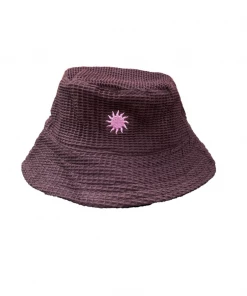 Mais X Frida All Products Brown Soleil Hat