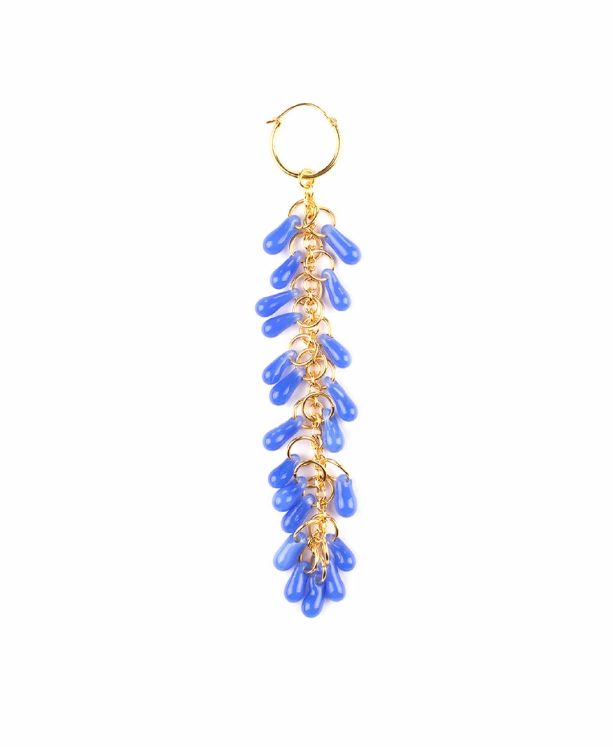 Mais X Frida All Products Crystal Blue Single Earring 1 Mais X Frida All Products Crystal Blue Single Earring