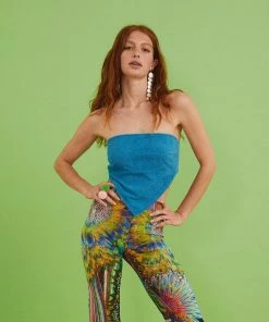 Mais X Frida Blue Terry Top All Products