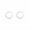 Mais X Frida Silver Lilian Midi Hoops All Products