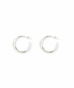 Mais X Frida Silver Lilian Midi Hoops All Products