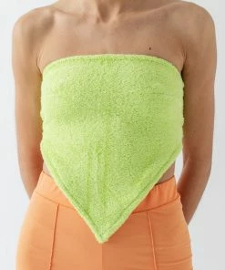 Mais X Frida All Products Lime Terry Top