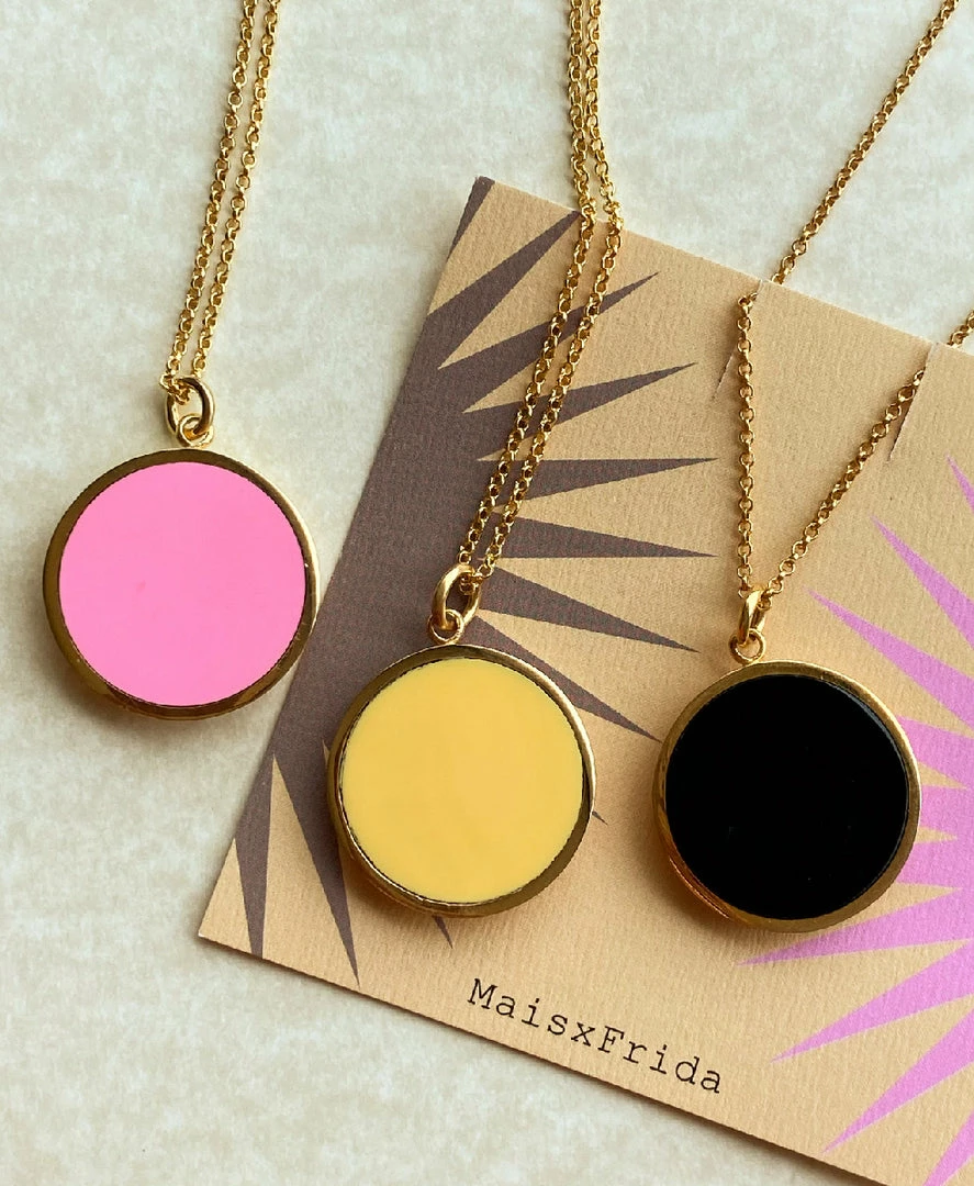 Mais X Frida All Products Lilo Black Pendant 2 Mais X Frida All Products Lilo Black Pendant