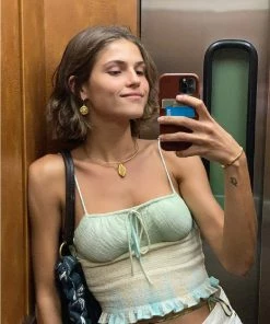 Mais X Frida Papaya Choker 8 Mais X Frida Papaya Choker