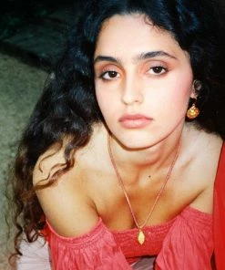 Mais X Frida Papaya Robe Necklace All Products