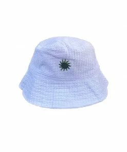 Mais X Frida White Green Sun Soleil Hat All Products