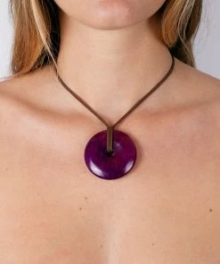 Mais X Frida All Products Stone Fuchsia Necklace