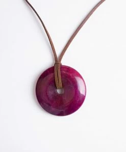 Mais X Frida All Products Stone Fuchsia Necklace