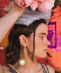 Mais X Frida All Products Sunflower Earrings